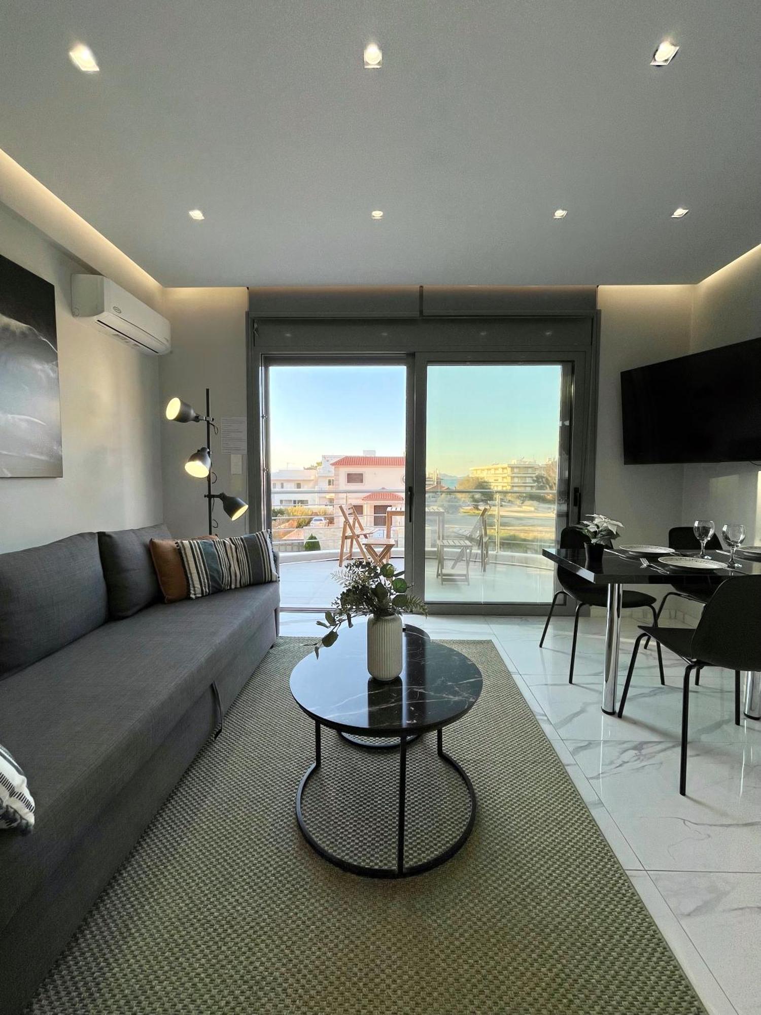 Blueline Apartment 1 Λουτράκι Εξωτερικό φωτογραφία
