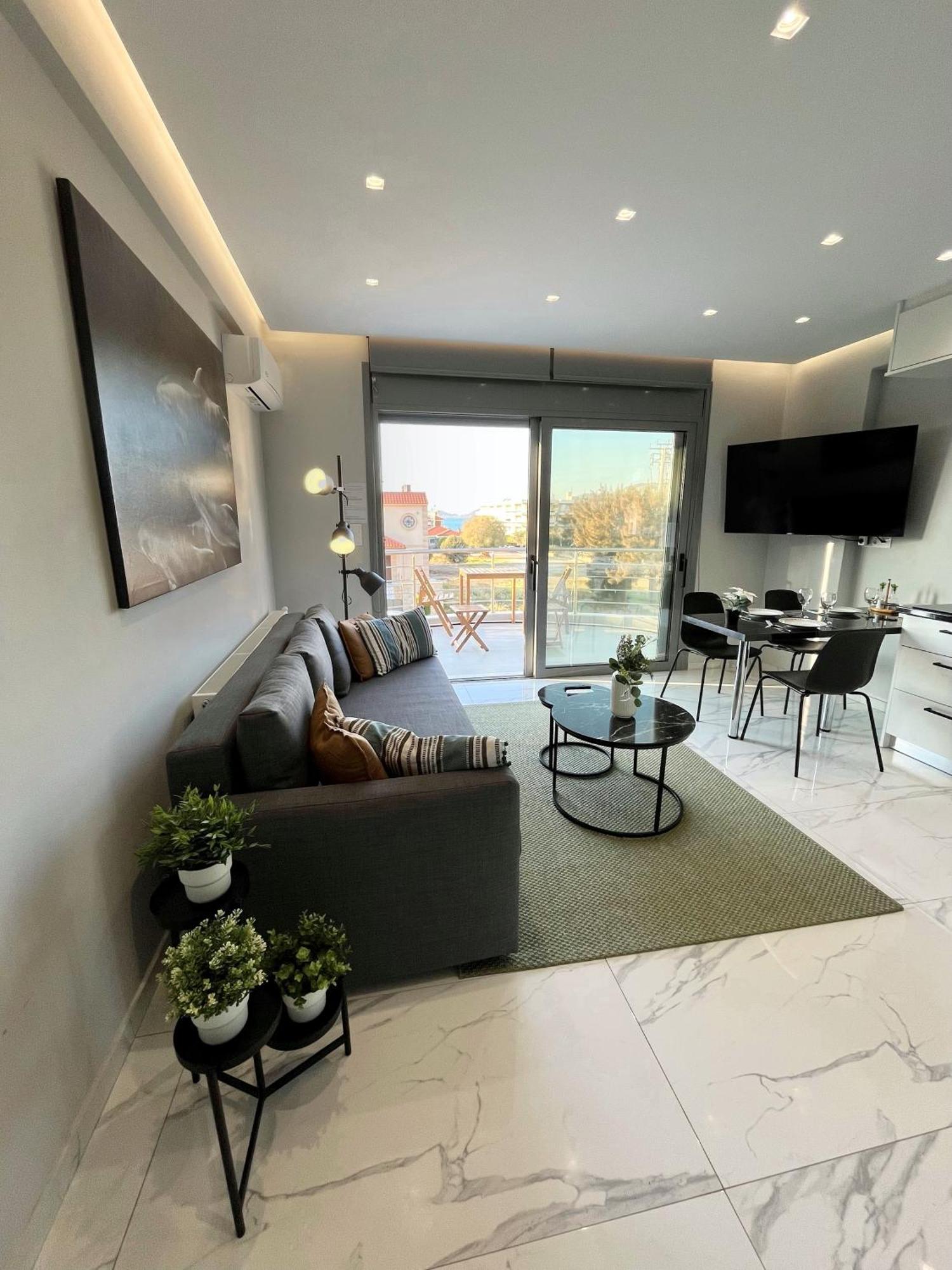 Blueline Apartment 1 Λουτράκι Εξωτερικό φωτογραφία